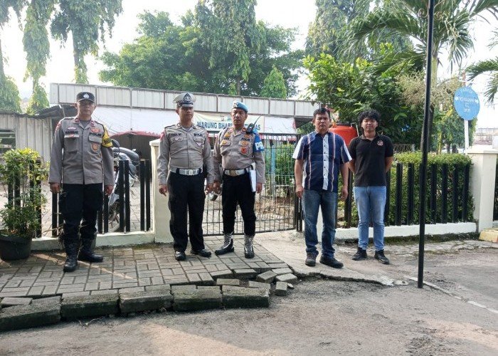 Sispam Mako Pagi Hari Anggota Polsek Balaraja Antisipasi Guantibmas di Mako Polsek Balaraja Polresta Tangerang