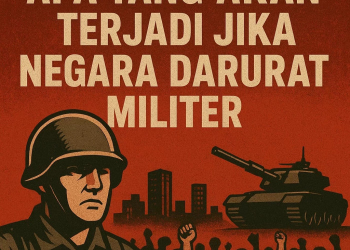 Begini Jika Darurat Militer Diberlakukan 