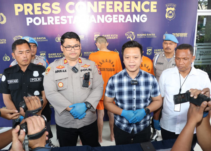 Polsek Tigaraksa Polresta Tangerang Ringkus Komplotan Pelaku Curanmor Sekaligus Pengedar Narkoba