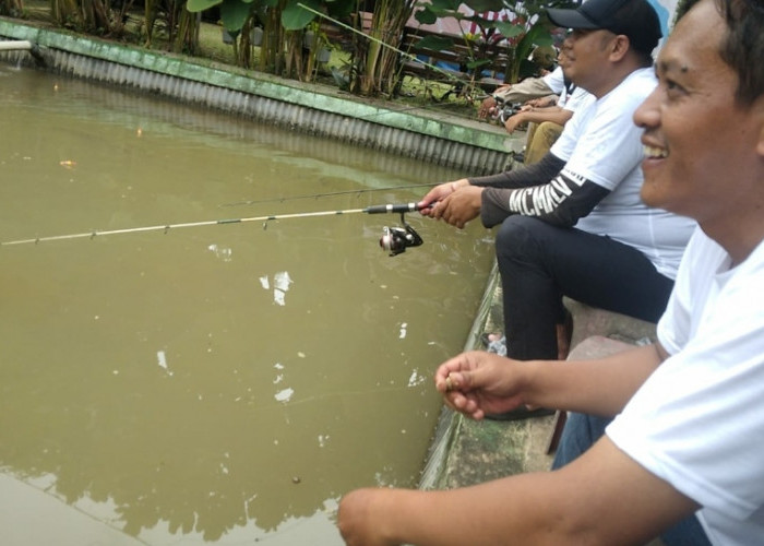 Jurnalis Mancing, Refleksi Akhir Tahun Ikatan Wartawan Online Bogor Raya