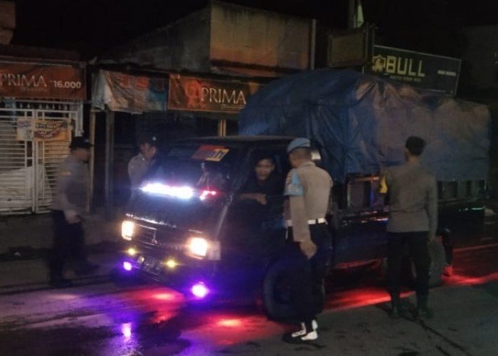 Polsek Babul Makmur Gelar Razia KRYD untuk Ciptakan Kondisi Aman dan Kondusif