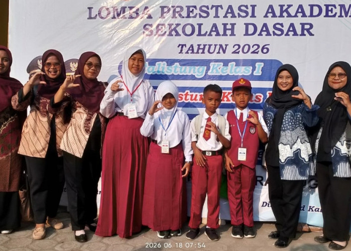 Maritza Avrillia Budi Pratiwi Wakili SD Negeri Kutapohaci 1 di Lomba Presentasi Akademik SD Tingkat Kabupaten 