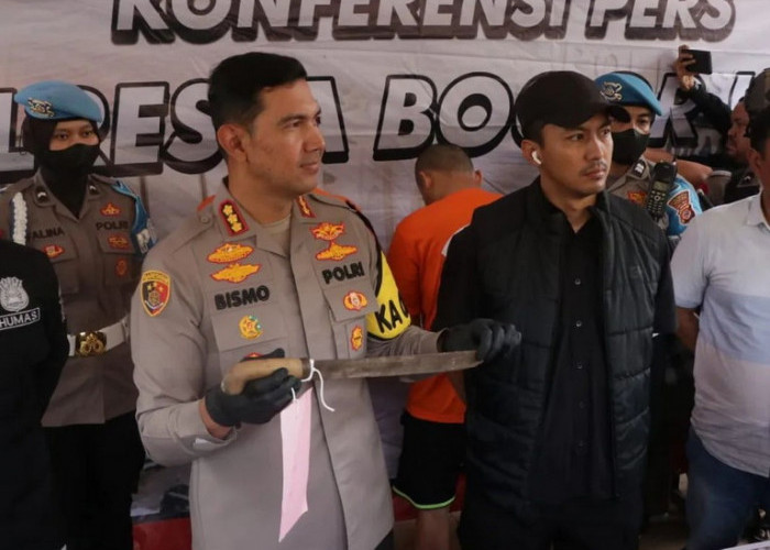 Personil Pos Pengamanan Polsek Bogor Timur Berhasil Menangkap Pemuda Bersajam
