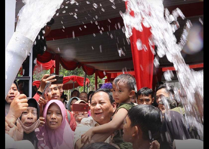 Air Sumber Kehidupan, Ini Peran Prabowo dalam Distribusi Air kepada Masyarakat