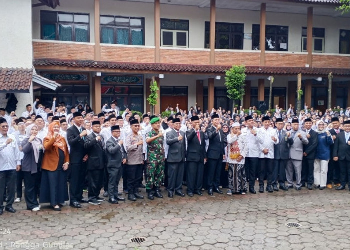 HAB Kemenag Bogor ke-80: Semangat Pengabdian Terjaga Meski Gerimis, Dorong Kerukunan dan Pelayanan Unggul   