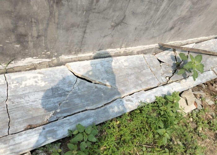 Masyarakat Kecewa, Proyek Pembangunan Tanggul (Ciranjieun) di Perum Graha Cibadak Baru 4 Bulan Sudah Rusak