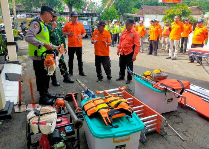 Wujudkan Sinergi Lintas Instansi, Polres Karanganyar Siap Hadapi Bencana Hidrometeorologi