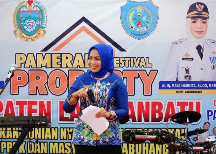 Pameran Perumahan dan Bazar Property Digelar, Bupati Labuhanbatu Dukung Percepatan Program Nasional Tiga Juta 