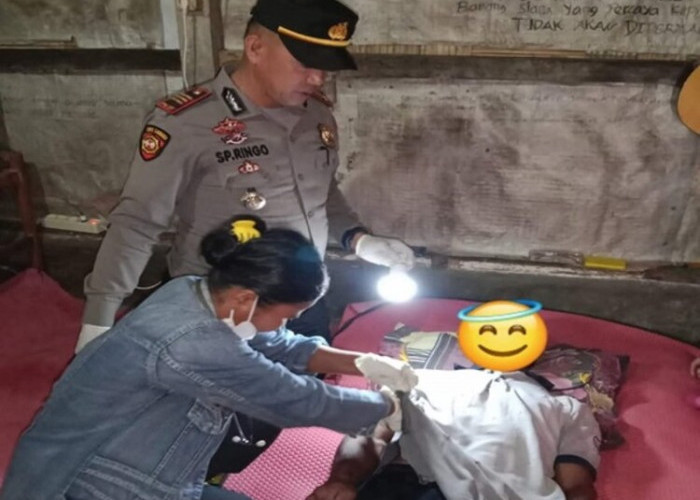 Kapolsek Raya AKP SP Siringo Ringo Bantu Evakuasi Warga Gantung Diri