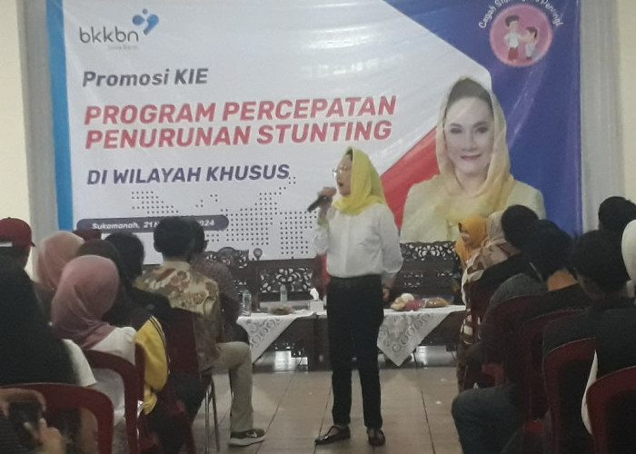 Promosi KIE Program Percepatan Penurunan Stunting di Sukabumi Bersama Dewi Asmara Aggota DPR RI komisi XI 