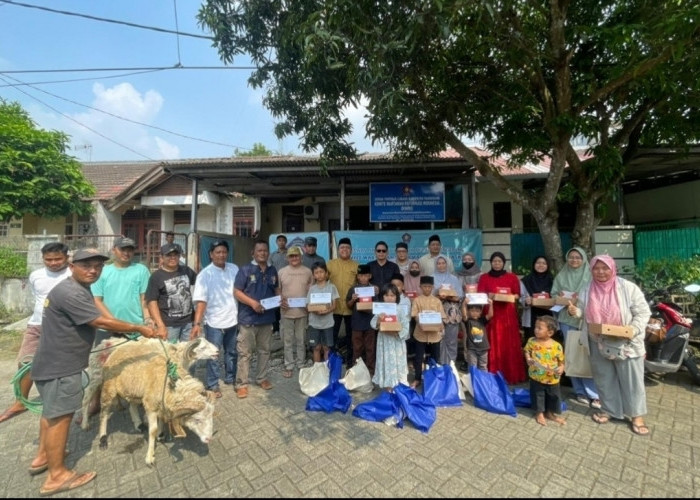 DPC KWRI Kabupaten Tangerang Salurkan Hewan Qurban, Bagikan Sembako Dan Gelar Santunan Anak Yatim Piatu