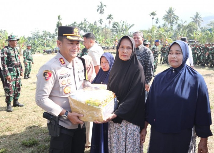 Kapolres Aceh Tenggara Hadiri Pembukaan TMMD Reguler ke-125 TA 2025 Kodim 0108/Agara