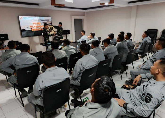 Zona Bakamla Barat Gelar Latihan Pertahanan dan Keamanan 2025, Tingkatkan Profesionalitas Personel