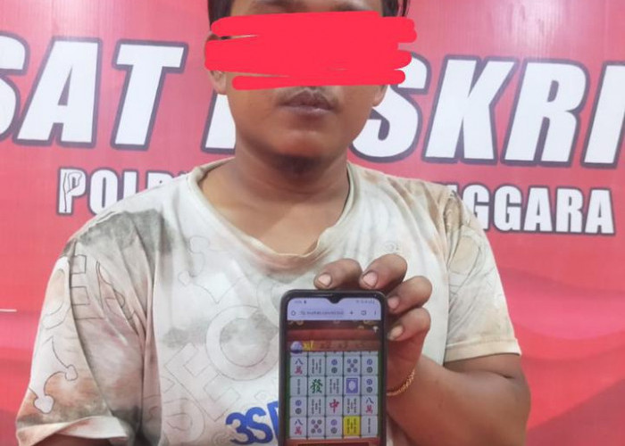 Team Resmob Sat Reskrim Polres Agara Ungkapan Kasus Perjudian Online di Desa Pulonas Baru