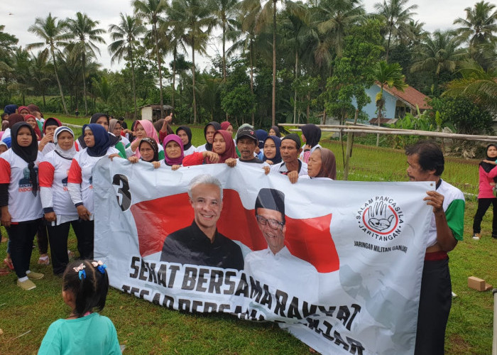 Warga Purbalingga Bersama JARITANGAN Gelar Senam Sehat, Tubuh Sehat Jiwa Kuat