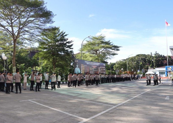 Semangat Apel Pagi! Wakapolresta Tangerang Tekankan Pentingnya Pembinaan Rohani dan Mental untuk Personel