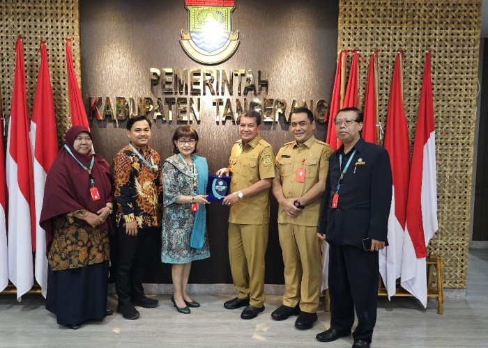 Rektor UNIPI Bicarakan Bea Siswa Basis Prestasi Dengan Bupati Tangerang