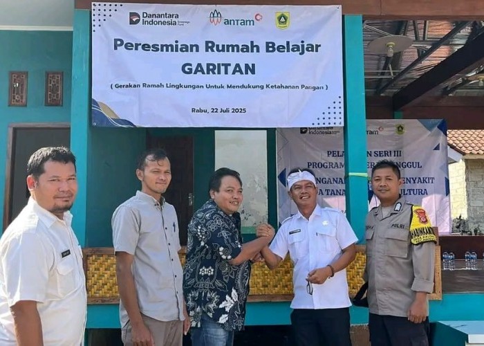 Melalui Program CSR PT.Antam UBPE Pongkor, Garita Hadir Untuk Petani