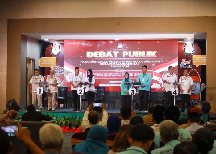 Pjs Wali Kota Siantar Apresiasi Debat Publik Terlaksana dengan Kondusif