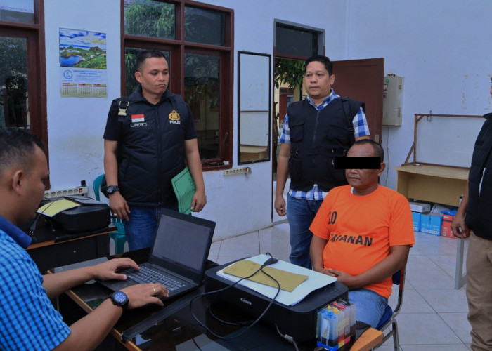 Unit Tipidkor Sat Reskrim Polres Simalungun Tangkap Mantan Pangulu, Terlibat Korupsi Dana Desa Ratusan Juta