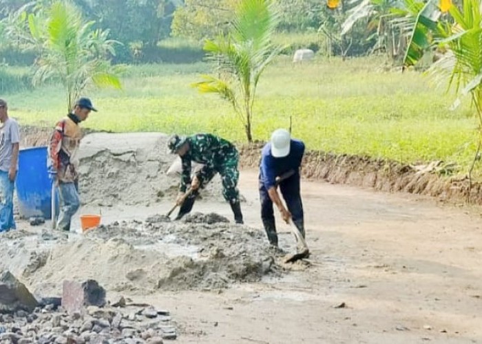 TMMD ke-125 Kodim 0623/Cilegon Fokus Tingkatkan Infrastruktur Dasar di Wilayah Teritorial