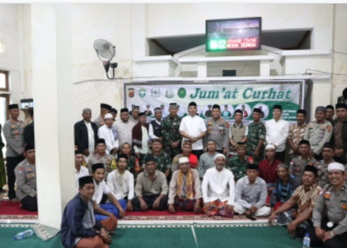 Kapolres Aceh Tenggara Bersama Forkopimda Gelar Jumat Curhat, Serap Aspirasi Warga   