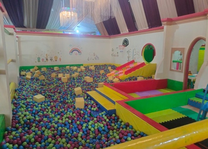 Playground Arka Putra, Wahana Wisata Keluarga Murah Meriah di Curug Bonteng Kragilan