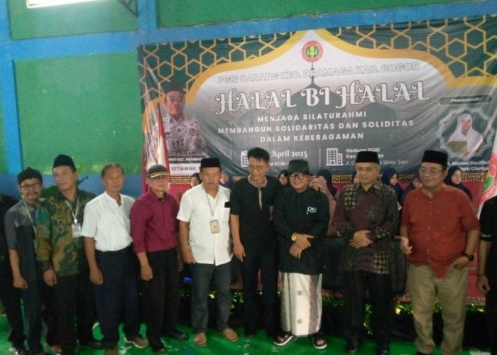 PGRI Dramaga Gelar Halal Bihalal untuk Pererat Silaturahmi dan Solidaritas