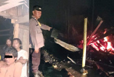 Pelaku Bakar Rumah Orangtuanya, Diamankan Polsek Tanah Jawa
