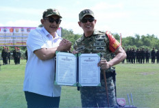 TMMD Sengkuyung Tahap I Telah  Ditutup, Sinergi TNI dan Pemerintah Kabupaten Percepat Pembangunan Desa