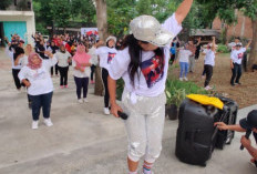 Aksi Senam Relawan JARITANGAN Disambut Baik Bersama Warga di Batang Jawa Tengah 