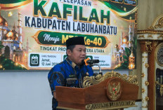 Wabup Jamri Lepas Kafilah MTQ Kabupaten Labuhanbatu Menuju MTQ Tingkat Sumut Tahun 2026