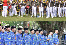 Upacara HUT ke 52 KORPRI Kabupaten Karanganyar Tahun 2023 Dilaksanakan Dengan Khidmat