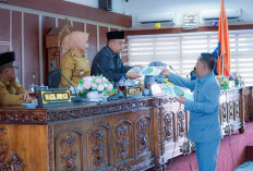 Bupati Labuhanbatu Terima Laporan Rekomendasi Dari DPRD Terhadap LKPJ TA.2025