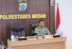 Presiden RI Datang ke Medan, Wakapolrestabes Beri Arahan ke Perwira   