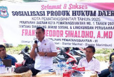 Sosper Anggota DPRD Siantar Franz Theodore Sihaloho dan Disambut Antusias Masyarakat