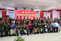 Pusat Teritorial Angkatan Darat (Pusterad) Menggelar Sarasehan Pusterad dengan Media Massa