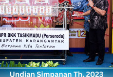 PT. BPR BKK Tasikmadu Menggelar Acara Pengundian Simpanan BPR BKK Tasikmadu Kab Karanganyar Tahun 2023