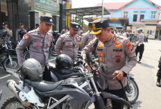 Jelang Pemilu 2024, Kapolres Aceh Tenggara Lakukan Pemeriksaan Kendaraan Dinas Bhabinkamtibmas