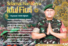 Danramil Mauk Mengucapkan Selamat Hari Raya Idul Fitri 1446 H/2025
