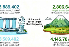 Beda Penduduk Singapura dengan Sukabumi
