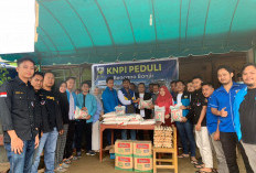 DPD KNPI Aceh Tenggara Berikan Bantuan Korban Banjir di Semadam 