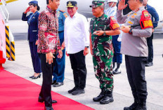 Kapolda Sumut dan Pangdam l/BB Bersama Gubernur Laksanakan Pengamanan Kunjungan Kerja Presiden RI Jokowi