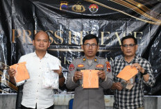 Sabu 35,95 Gram Disikat Polres Karanganyar, 3 Tersangka Diciduk