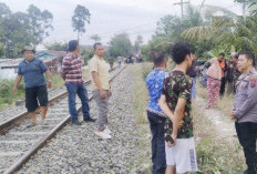 Berjalan Dekat Rel Pakai Headset, Warga Sinaksak Disenggol Kereta Api  