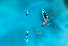 Danau Biru Pancajaya,  Permata Tersembunyi Eks Tambang di Muara Kaman