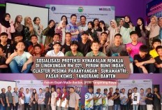 Cegah Kenakalan Remaja, Ketua RW 021 Cluster Parahyangan kolaborasi FGB Adakan Sosialisasi di lingkungannya