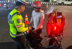 Knalpot Brong Bikin Bising, 5 Motor Ditilang Polisi di Jalan Lawu Karanganyar