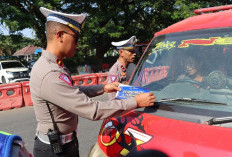 Hari Kedua, Polres Lebak Laksanakan Operasi Zebra Maung 2023 di Alun-alun Rangkasbitung
