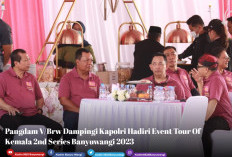 Pangdam V/Brw Dampingi Kapolri Hadiri Event Tour Of Kemala 2nd Series Banyuwangi 2023